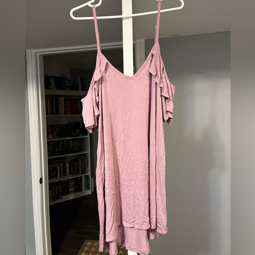 torrid Cold-Shoulder Ruffle Tank